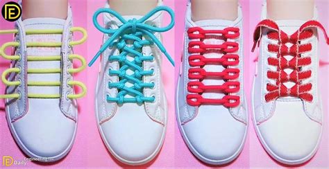 cool ways to tie sneakers.